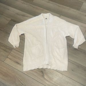 Universal Thread neutral oversized cardigan size small